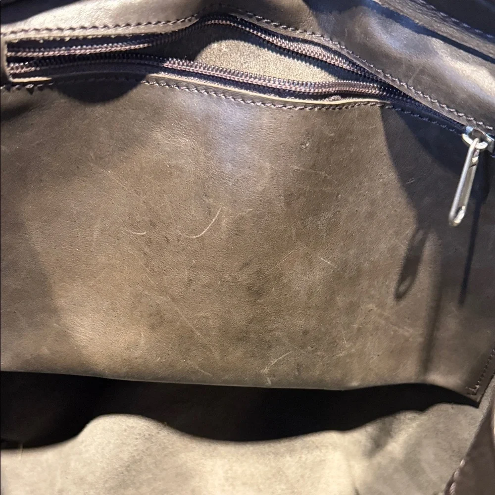Rift Africa Brown Leather Backpack